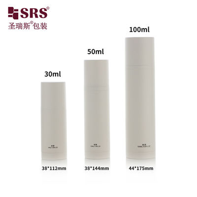comprar Botella de loción blanca congelada vacía reemplazable Botella de bomba sin aire reemplazable 100 ml online manufacture