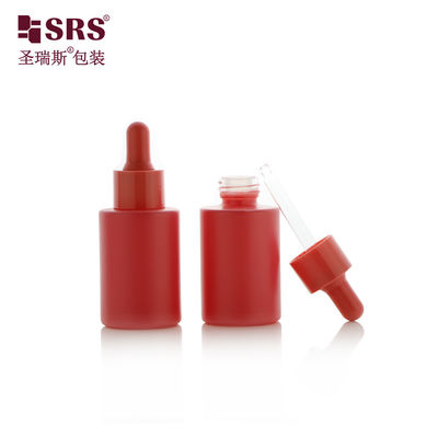 comprar Pintura personalizada Macaron de color vidrio vacío botella de goteo de aceite esencial al por mayor 30ml online manufacture