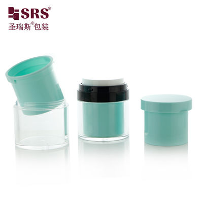 comprar Fabricante de la fábrica de crema facial reemplazable Gel para el cuidado de la piel suero bomba de aire Acrílico sin aire Crema Jar online manufacture