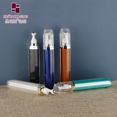 comprar 20 ml de suero para los ojos de masaje de rodillos de botellas de bolas de acero de lujo personalizado en una botella de aplicación online manufacture