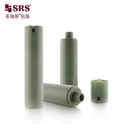 comprar 50 ml de color personalizado de plástico AS loción bomba de suero embalaje botella sin aire 15 ml 30 ml online manufacture