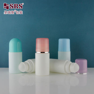comprar 2 onzas redondo mat PP PCR gel antitranspirante de plástico rollo en la personalización botella de desodorante de rodillo online manufacture