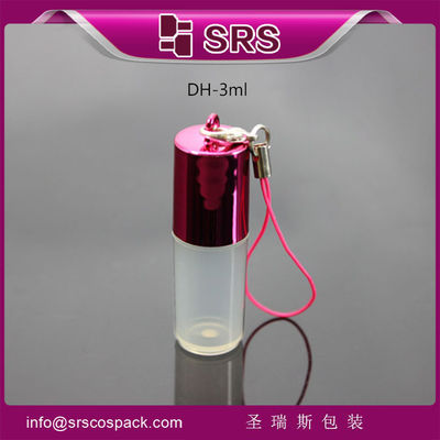 comprar SRS muestra libre 3 ml tapa metalizada con gancho para un pequeño rollo de plástico en botella de bolsillo online manufacture