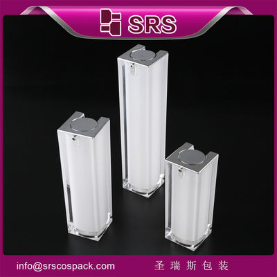 comprar SRS Bombilla sin aire Cosmético Contiene 15 ml 30 ml 50 ml Luxury Acrylic Envases para el cuidado personal online manufacture