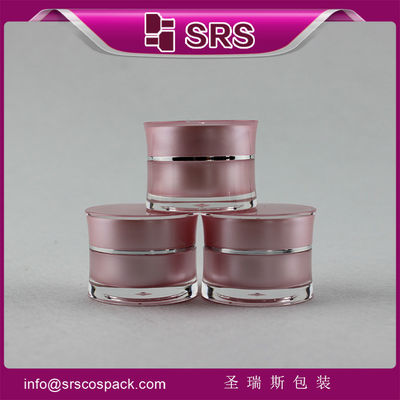 comprar Producto de stock de SRS plástico 5g botella pequeña de muestra acrílica para esmalte de uñas con tapa de tornillo online manufacture