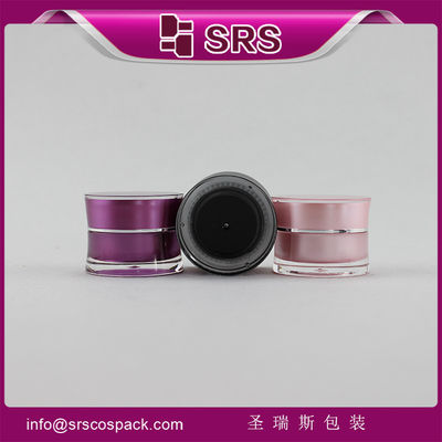 comprar J092 frasco de plástico de 10 g de color rosa y negro para cosméticos online manufacture