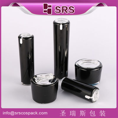 comprar SRS China mayorista de acrílico redondo frasco de crema vacía y botella para el paquete de embalaje cosmético online manufacture