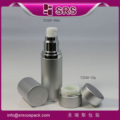 comprar Fabricante de SRS, mayorista de frascos redondos de aluminio y botellas vacías de pulverización sin aire para cosméticos online manufacture