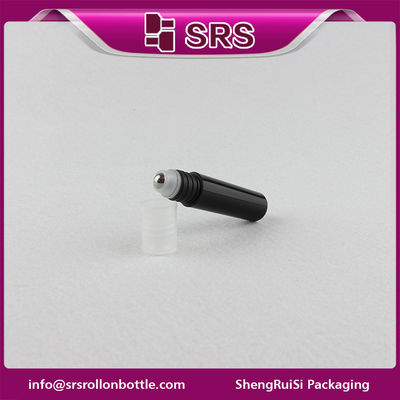 comprar 5 ml de perfume de color negro en botella, rollo de aceite esencial de plástico en botella online manufacture