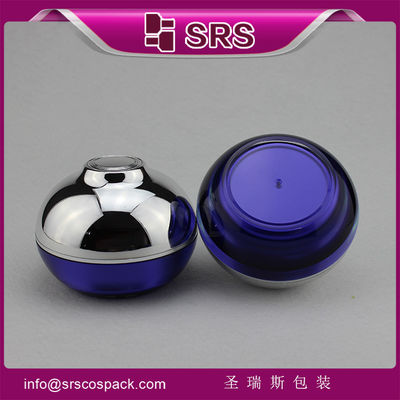 comprar Contenedor para el cuidado de la piel proveedor de cosméticos frascos de acrílico azul online manufacture