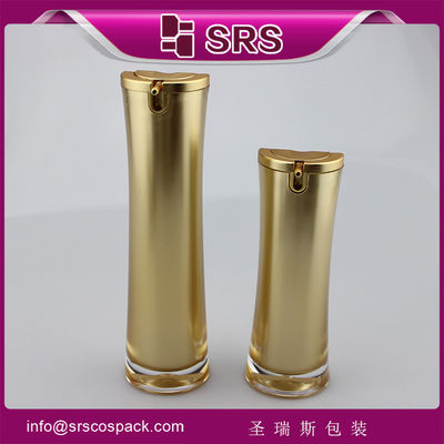 comprar China proveedor botella de forma radial, fabricante de botellas de lujo sin aire online manufacture