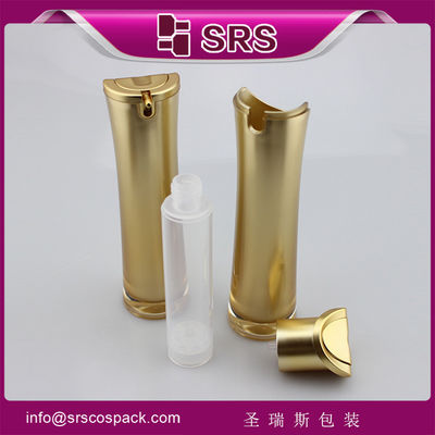 comprar Cosmetic Packaging Manufacturer, Luxury Radian Botella sin aire para bebidas alcohólicas online manufacture