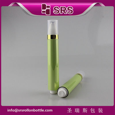 comprar AY-15ml de color metalizado de plástico sin aire rollo en la botella fabricante profesional online manufacture