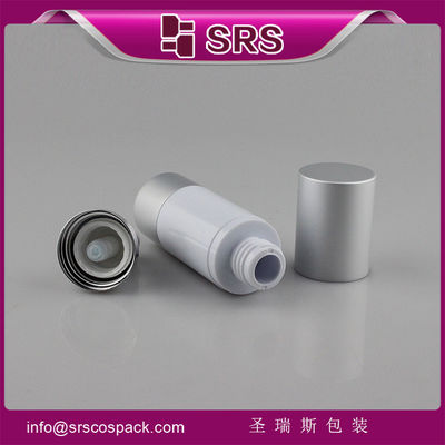 comprar Botella de aluminio blanco sin aire para crema cosmética vacía online manufacture