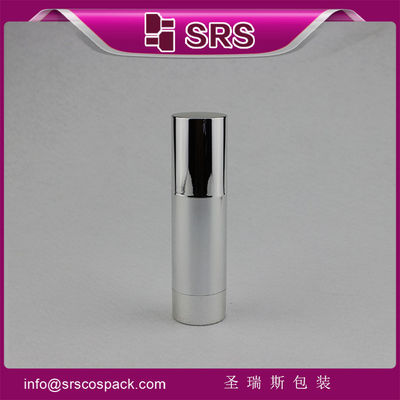 comprar A022 botella de aluminio sin aire de color plateado vacía de fábrica china online manufacture