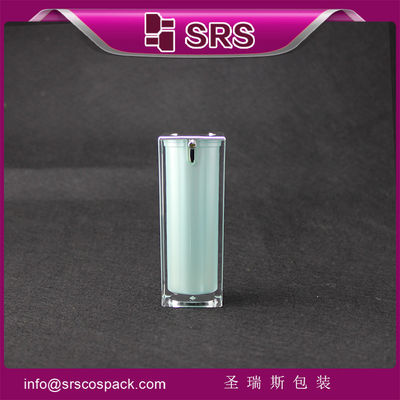 comprar Botella de loción de forma cuadrada,A050 botella de bomba sin aire de 15 ml 30 ml 50 ml online manufacture