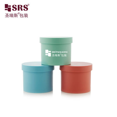 comprar 100g Forma redonda Inyección personalizada Color PP Material de crema reciclada Frasco cosmético mayorista online manufacture
