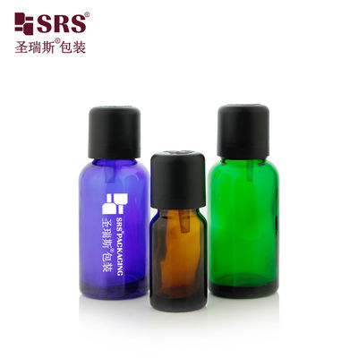 comprar Esencia para el cuidado del cabello Botellas vacías líquidas con tapa a prueba de niños Botella de aceite esencial de vidrio online manufacture