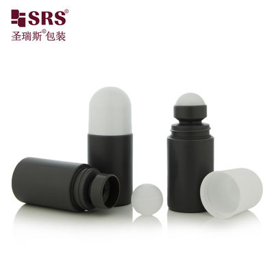 comprar Embalaje cosmético vacío de 60 ml PP sin fugas Botella redonda de gel desodorante con rollo en bola online manufacture
