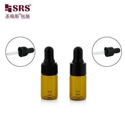 comprar 3 ml 5 ml Botellas de vidrio de plástico para el hombro de aceite esencial de tamaño de viaje pequeño online manufacture