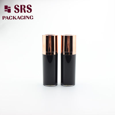 comprar A020 pintura negro acrílico botella de loción de doble pared botella cosmética sin aire online manufacture