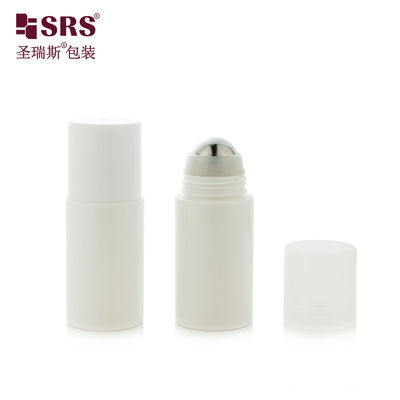 comprar 50 ml 60 ml 90 ml PET vacío Elegante bola de rodillo Botellas de plástico de aceite corporal Roll On online manufacture