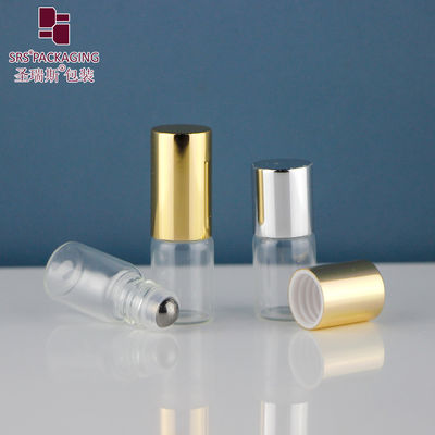 comprar BLP-2ML Envasado de bolas de rodillo Tamaño de viaje Aceite esencial Rollo de vidrio transparente en la botella Sin fugas online manufacture