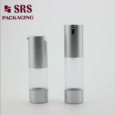 comprar TA021 15ML 30ML 50ML botella de loción de plástico de plata mate en venta online manufacture