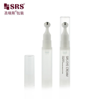 comprar A0031 inyección personalizar color redondo sin aire rollo en la botella embalaje masaje cosmético suero ocular botellas de presión online manufacture