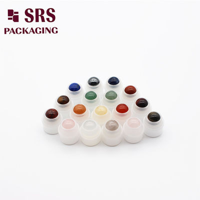 comprar portador de bolas de plástico redondas de piedras semipreciosas de colores pequeños con bola para botella de rollo online manufacture