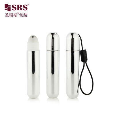 comprar RPPG-25ML PP PCR reciclado de inyección de color personalizado mate acabado de fondo redondo bola de acero de rodillo con tapa de cúpula para gel líquido online manufacture