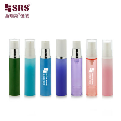 comprar A003 5ml 10ml 12ml 15ml Personalización Impresión Decoración Botella de bomba sin aire de plástico para suero facial online manufacture