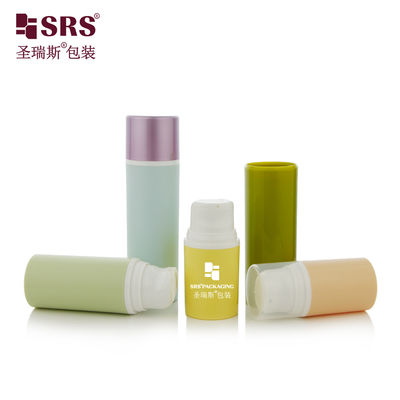 comprar PA203A 15ML 30ML 50ML Botella personalizada de PP sin aire para suero fácil de imprimir Embalaje cosmético de marca online manufacture