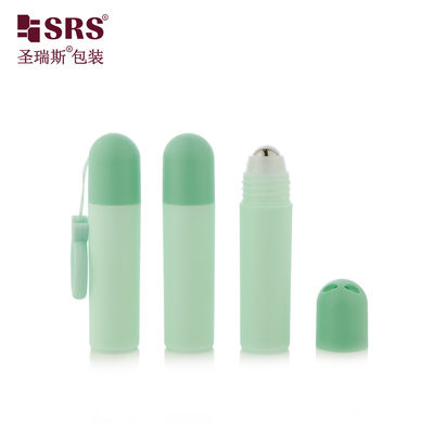 comprar RPPF 20ml Limpios redondos de fondo plano PP PCR Material reciclado Certificado Botella de bola de acero de rodillo con bolsa de tapa de cúpula online manufacture