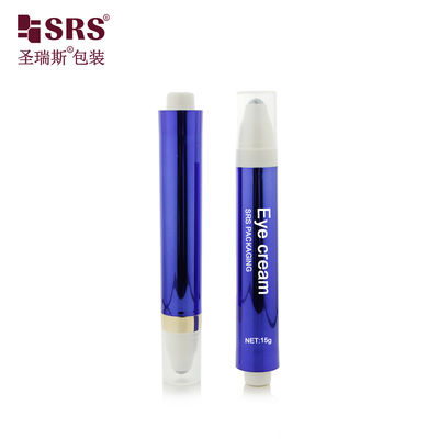 comprar AY 10ML 15ML bomba de plástico reciclado Dispensación de diseño de bola de rodillo Botella equipada para círculo oscuro Reducción de la crema de ojos online manufacture
