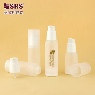 comprar PA0216 20ml 30ml 40ml 50ml PP Matte Brillante en Molde Plastic PP PCR Botella sin aire con bomba de loción Envasado para el cuidado de la piel online manufacture
