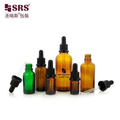 Comprar D012 Forma redonda Botella de goteo de aceite esencial vacía Personalización Logotipo de color Impreso Sin filtración Contenedor online manufacture
