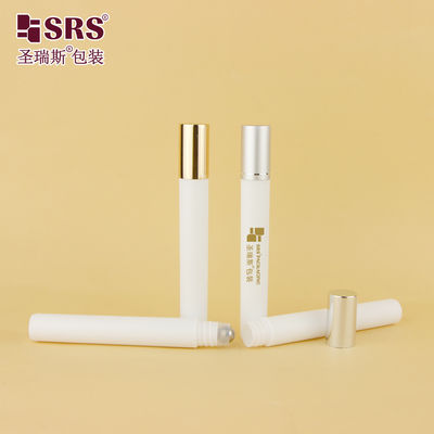 comprar RPA-10ML ((C) inyección de color personalizado Brillante mate en molde Botella de plástico de bola de rodillo Botella de gel de suero para ojos al por mayor online manufacture