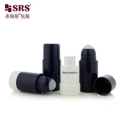 comprar RPPE 50ml 75ml Botella de bola rodante de plástico Diseño reemplazable Botellas aplicadoras de gel desodorante y suero corporal online manufacture