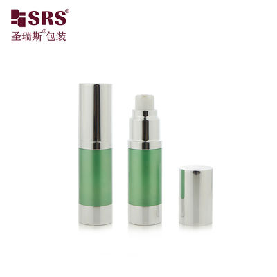 comprar A022B Botella redonda de plástico de loción sin aire de 10 ml 20 ml 30 ml 50 ml para fundamentos cosméticos online manufacture