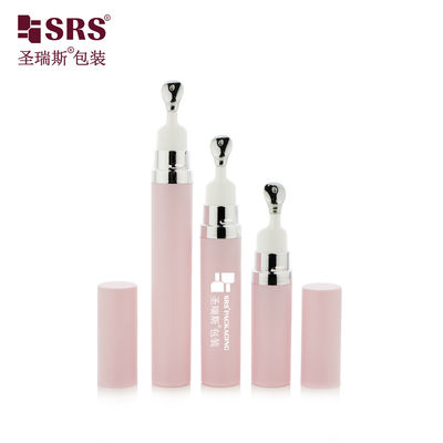 comprar A0035B 7.5ml 10ml 15ml Vacío Snap On Zinc Metal Applicator Head Botella de bomba sin aire para suero para ojos mayorista online manufacture