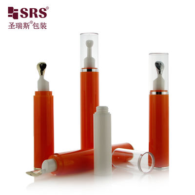 comprar AY007 10ML 15ML AS sin aire Bola de rodillo de plástico aplicador de metal Botella de embalaje Color personalizado online manufacture
