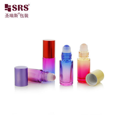 comprar BLPM-5ML SRS por mayor Molde transparente transparente grueso de pared de vidrio duro Rollo en botella para aceite esencial sin fugas online manufacture