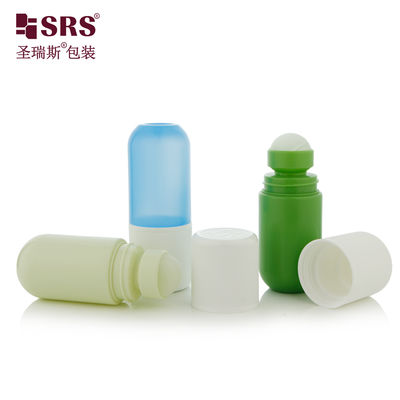 comprar RPPA1-50ML Botella redonda de plástico PP con bola rodante para PCR para envasado de antitranspirantes CRC online manufacture