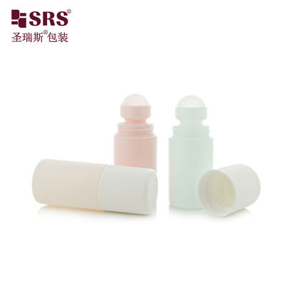 comprar RPPC1-60ML CR Cap Doble Pared 2 oz PCR PP Material Reciclado Botella Roller Ball Para Gel de Masaje online manufacture