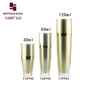 comprar fabricación de botellas de plástico de crema de 15 ml, 30 ml y 50 ml con bomba online manufacture