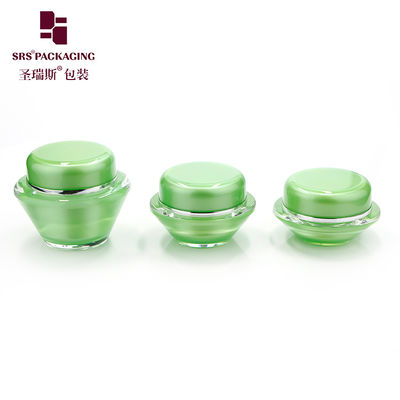 comprar J070 tarro vacío de color verde para pintura de crema de caracol online manufacture