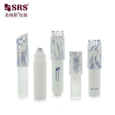 comprar BLPM-10ML Rollo de vidrio transparente claro en botella con forma única de apertura de molde de tapa de plástico online manufacture