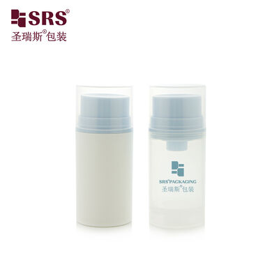 comprar PA608 Grasa dulce redonda de PP PCR Material reciclado de bomba sin aire Botella de loción Botellas de gel para el cuidado de la piel online manufacture