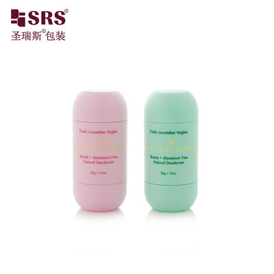 comprar D054 30 ml Envases para inyección de color rosa verde personalizado PP PCR de material reciclado online manufacture
